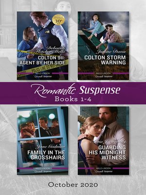 cover image of Romantic Suspense Box Set 1-4 Oct 2020 /Colton 911